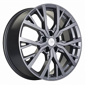 Диски Khomen KHW 1806 7x18 5*114.3 ET37 DIA66.6 F-Silver-FP Литой купить с бесплатной доставкой в пункты выдачи в Петербурге